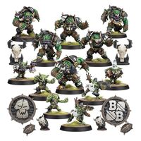 Blood Bowl: Black Orc Team - The Thunder Valley Greenskins