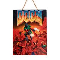 Doom Woodarts Wooden Wall Art 30x40cm