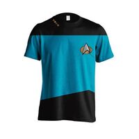 Star Trek T-Shirt Uniform Blue
