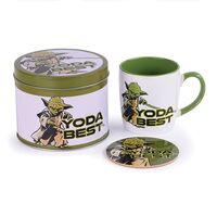 Yoda Best Mug with Coaster