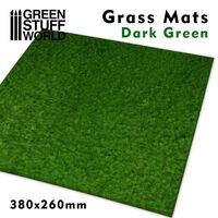 Grass Mat 38x26mm Dark Green