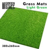 Grass Mat 38x26mm Light Green