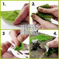 Grass Mat 38x26mm Light Green