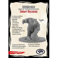 D&D Collector's Series: Snowy Owlbear