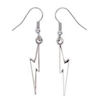Harry Potter Earrings Lightning Bolt (silver plated)