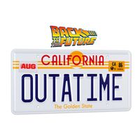 Back To The Future Outatime License Plate Replica 1/1