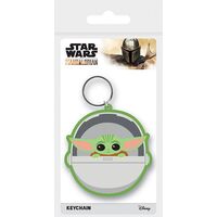 Star Wars The Mandalorian Rubber Keychain The Child 6cm