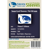 Swan Sleeves 7cm X 9.2cm