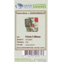 Swan Sleeves 43mm X 80mm KAKERLAKENSALAT (160 pieces)