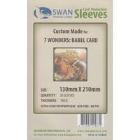 Swan Sleeves 130mm X 210mm 7 WONDERS BABEL (30 pieces)