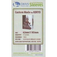 Swan Sleeves 62mm X 103mm TASH-KALAR (75 pieces)