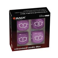 Magic Oversized Loyalty Dice 22mm Swamp (4)