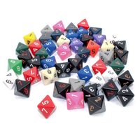 Opaque Polyhedral Dice: D8