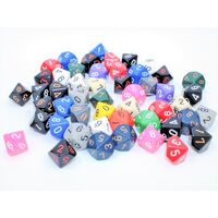 Opaque Polyhedral Dice: D10