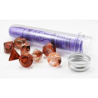 Lab Dice™ Nebula® Copper/Orange 7D Set