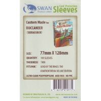 Swan Sleeves 77mm X 128mm BUCCANEER THICK (50 pieces)