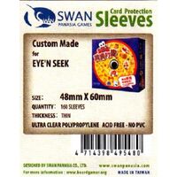 Swan Sleeves 48mm X 60mm EYE'N'SEEK (160 pieces)
