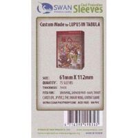 Swan Sleeves 61mm X 112mm LUPUS IN TABULA (75 pieces)