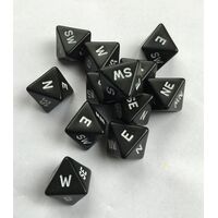 Opaque D8 Compass Black/White