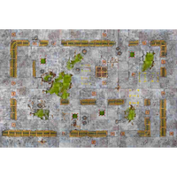 Industrial Grounds 4x6 Gaming Mat 2.0