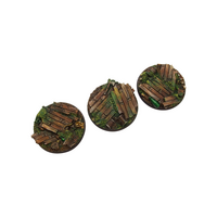 Wood Bases Round 50mm (2)