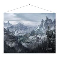Skyrim Wallscroll: Valley