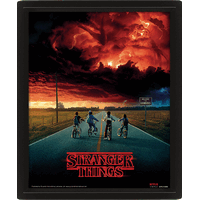 Stranger Things (Mind Flayer) Framed