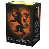 Dragon Shield House Lannister Art Sleeves (100)