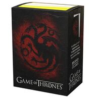 Dragon Shield House Targaryen Art Sleeves (100)