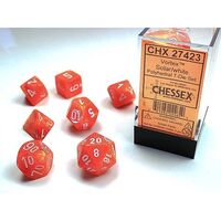 Vortex® Solar w/white 7-Dice Set