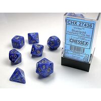 Vortex® Blue/gold 7-Dice Set