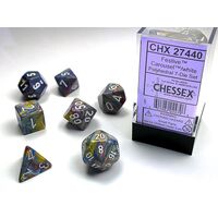 Festive® Carousel™/white 7-Dice Set