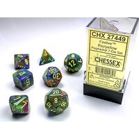 Festive® Rio w/yellow 7-Dice set