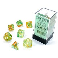 Nebula® Spring/white Luminary™ 7-Dice Set