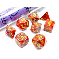 Vortex® Underworld/yellow 7-Dice Set