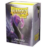 Dragon Shield Dual Orchid Sleeves 100