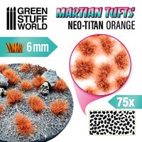 Martian Tufts 6mm Neo-Titan Orange