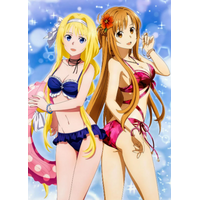 Bushiroad Sleeve  Alicization Asuka & Alice (60)