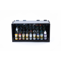 Black Paint Rack: Farbregal ausziehbar (Dropper)