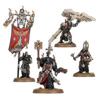 Black Templars: Chaplain Grimaldus & Retinue