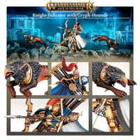 Stormcast Eternals: Knight-Judicator with Gryph-hounds