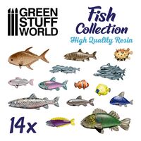 Fish Collection Resin Set (14)