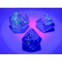 Gemini® Blue-Blue/Light blue Luminary™ 7-Dice Set