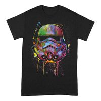 Star Wars T-shirt Paint Splats Stormtrooper S