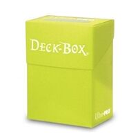 Deck Box - Bright Yellow