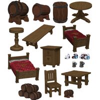 The Yawning Portal Inn Beds & Bottles Icons