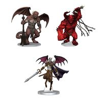 Archdevils - Hutjin, Moloch, Titivilus D&D Icons of the Realms