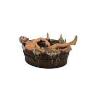 The Witcher 3 Geralt in the Bath PVC Statue 9cm