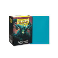 Dragon Shield Sleeves Standard Size - Matte Turquoise (100 Sleeves)