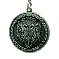 WORLD OF WARCRAFT ALLIANCE 3D METAL KEYCHAIN